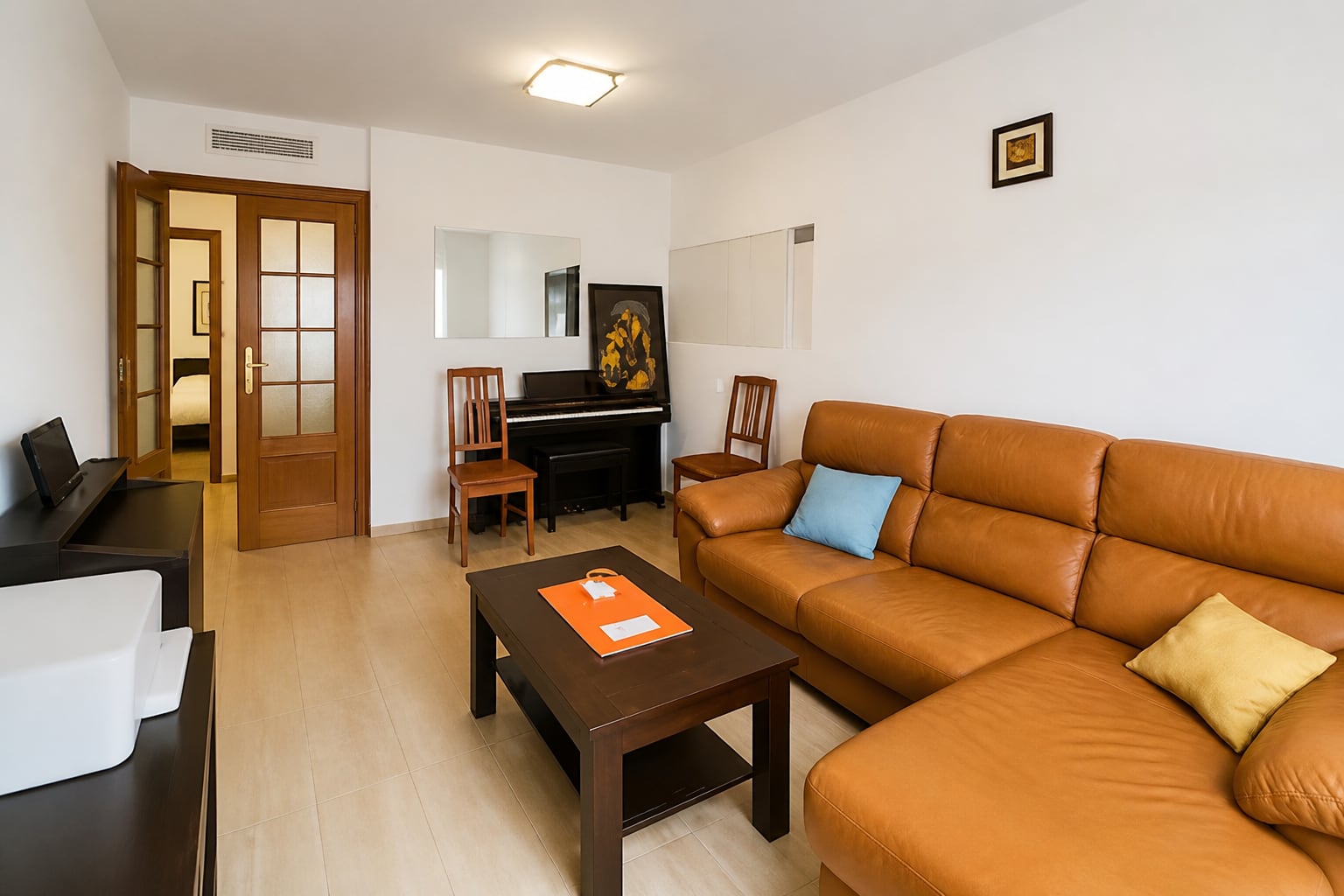 Apartamento privado de 2 dormitorios con A/C en Usera